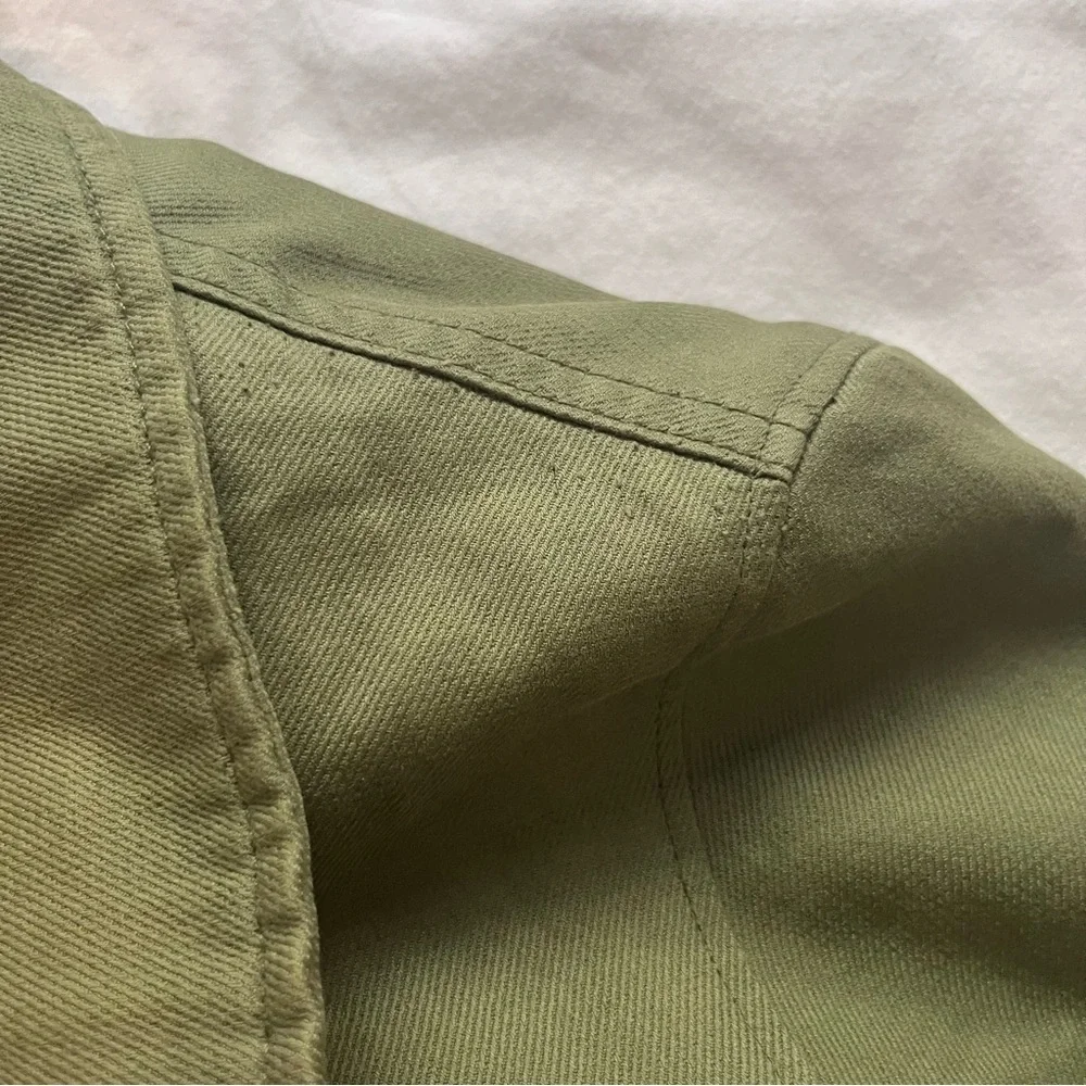 Golden Goose Deluxe Brand Men’s Olive Utility Chore Jacket Made in Italy Medium